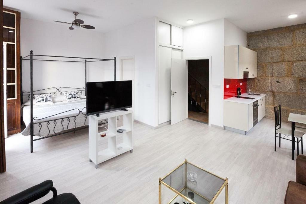 Vintage Ribadavia Apartment Bagian luar foto